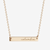 Columbia Horizontal Bar Necklace