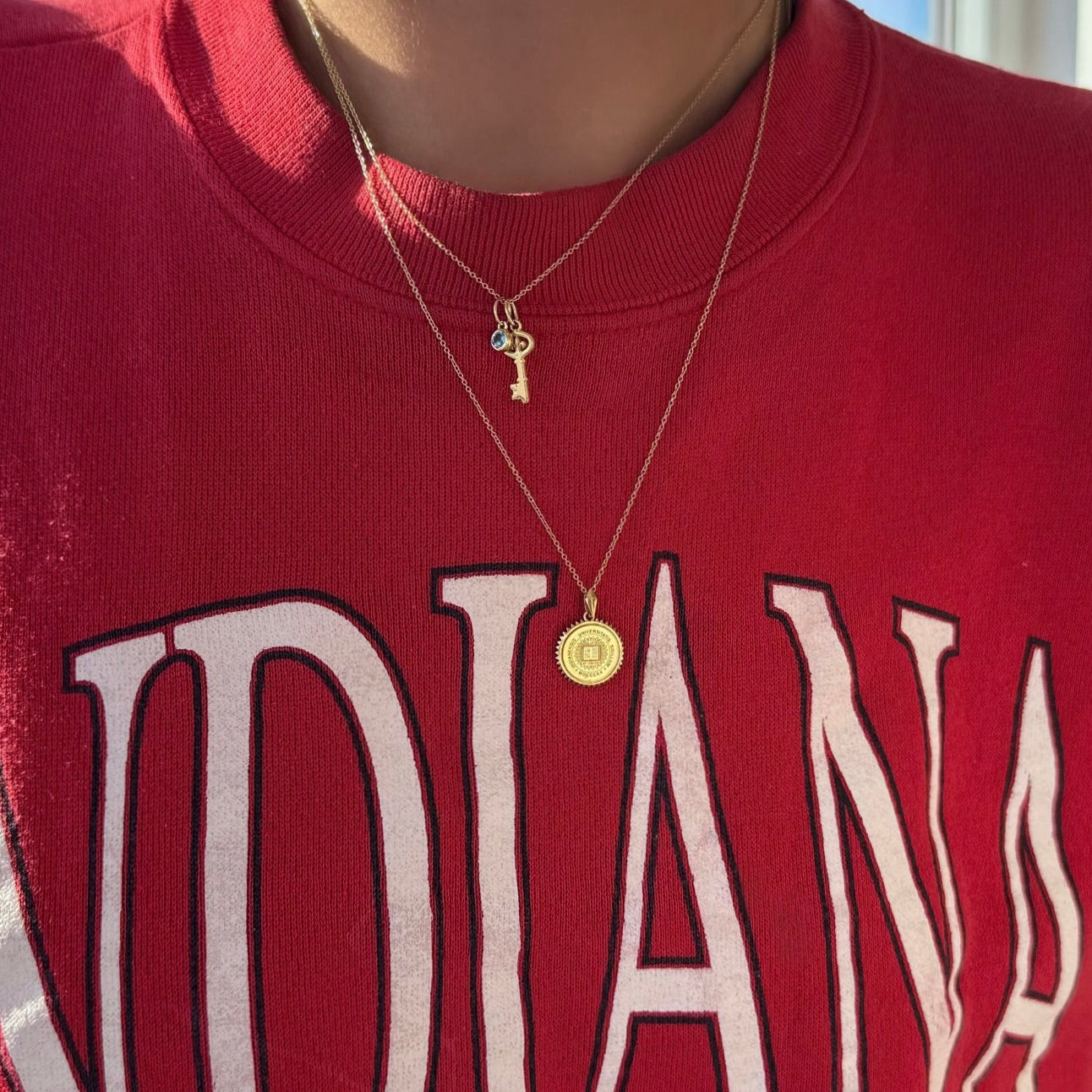 Indiana Sunburst IU Pendant