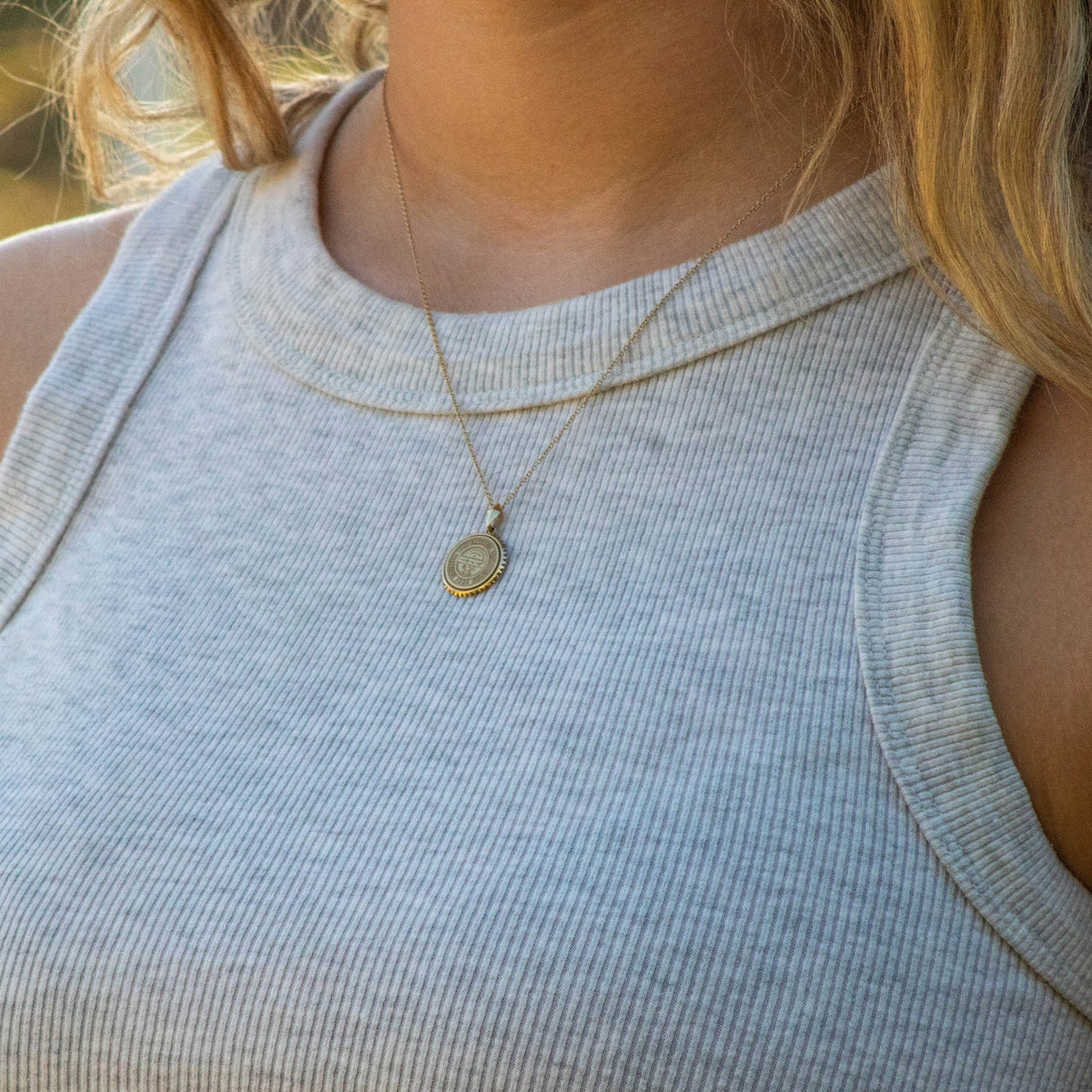 Arizona Seal Sunburst Necklace