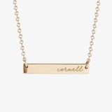 Cornell Horizontal Bar Necklace