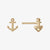Delta Gamma Anchor Stud Earrings