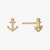 Delta Gamma Anchor Stud Earrings