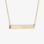 Kentucky DanceBlue Joy Prevails Horizontal Bar Necklace