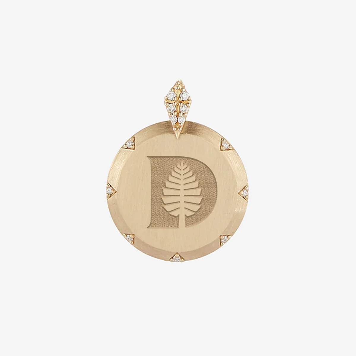Dartmouth D Pine 7-Point Diamond Pendant