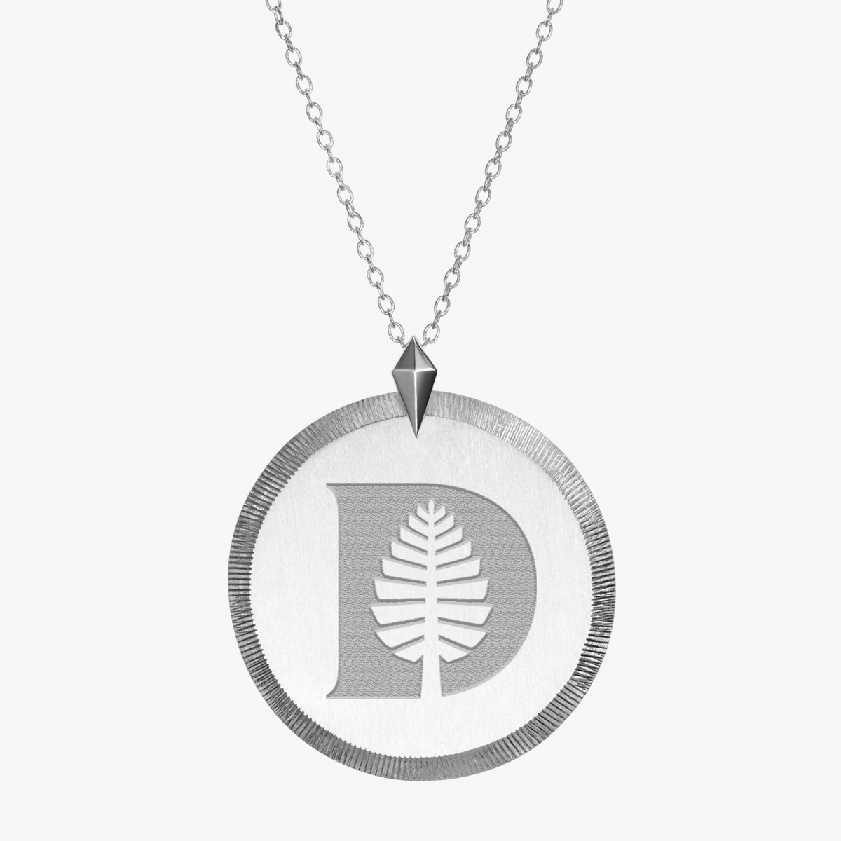 Dartmouth D Pine Florentine Pendant