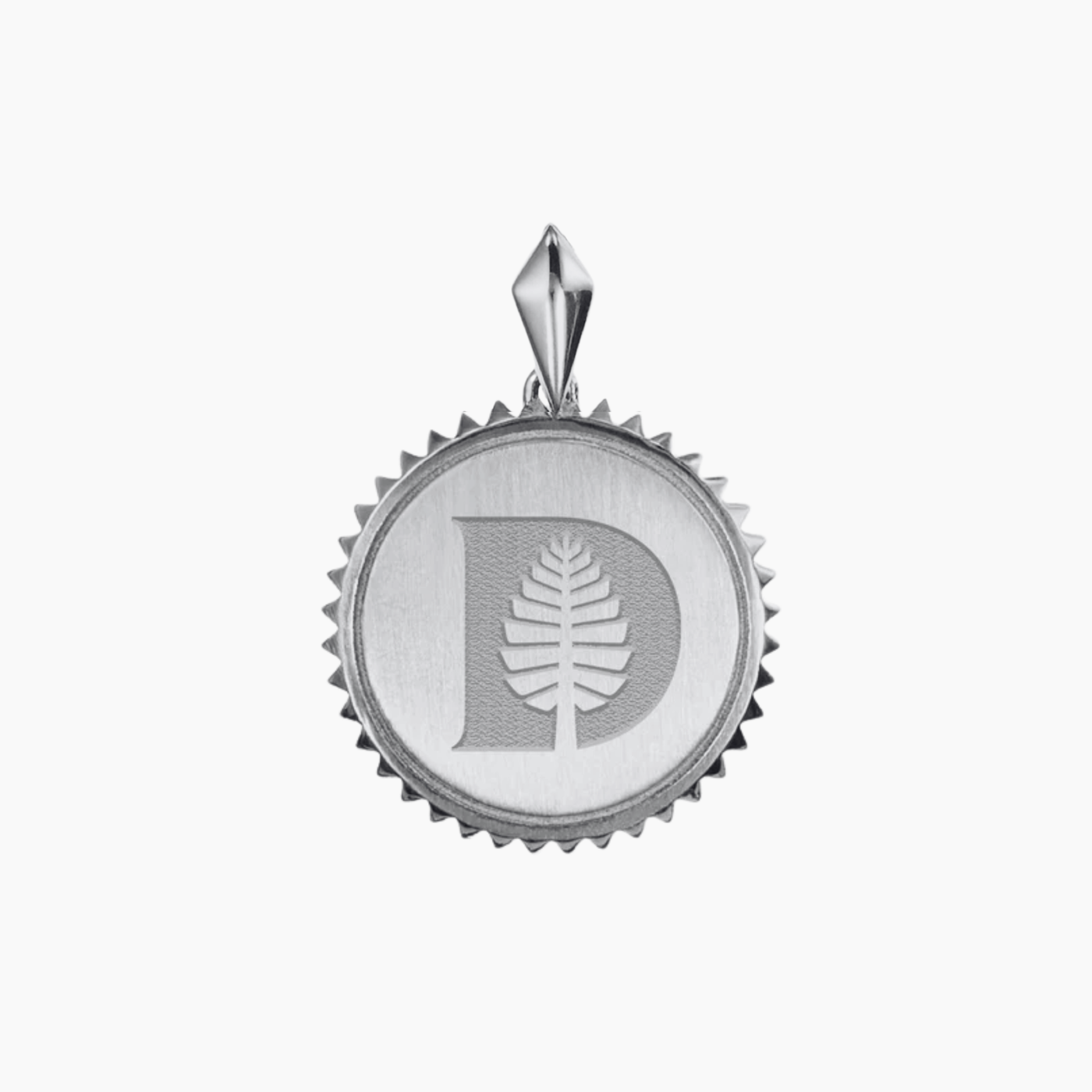 Dartmouth D Pine Sunburst Pendant