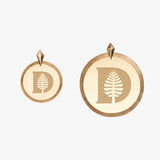 Dartmouth D Pine Florentine Pendant