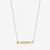 Dartmouth Logo Horizontal Bar Necklace