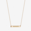 Dartmouth Logo Horizontal Bar Necklace