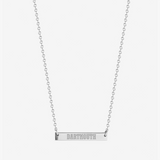 Dartmouth Logo Horizontal Bar Necklace