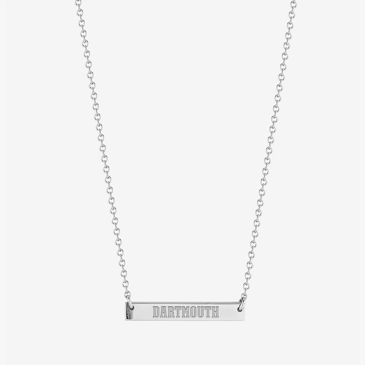 Dartmouth Logo Horizontal Bar Necklace