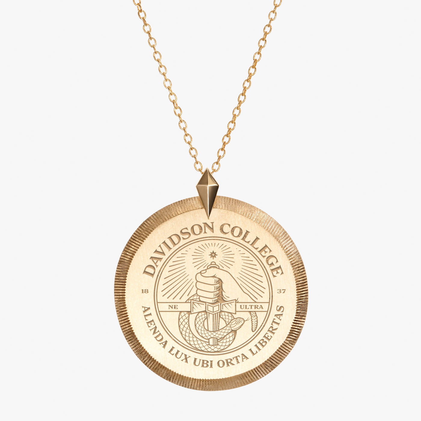 Davidson Seal Florentine Pendant