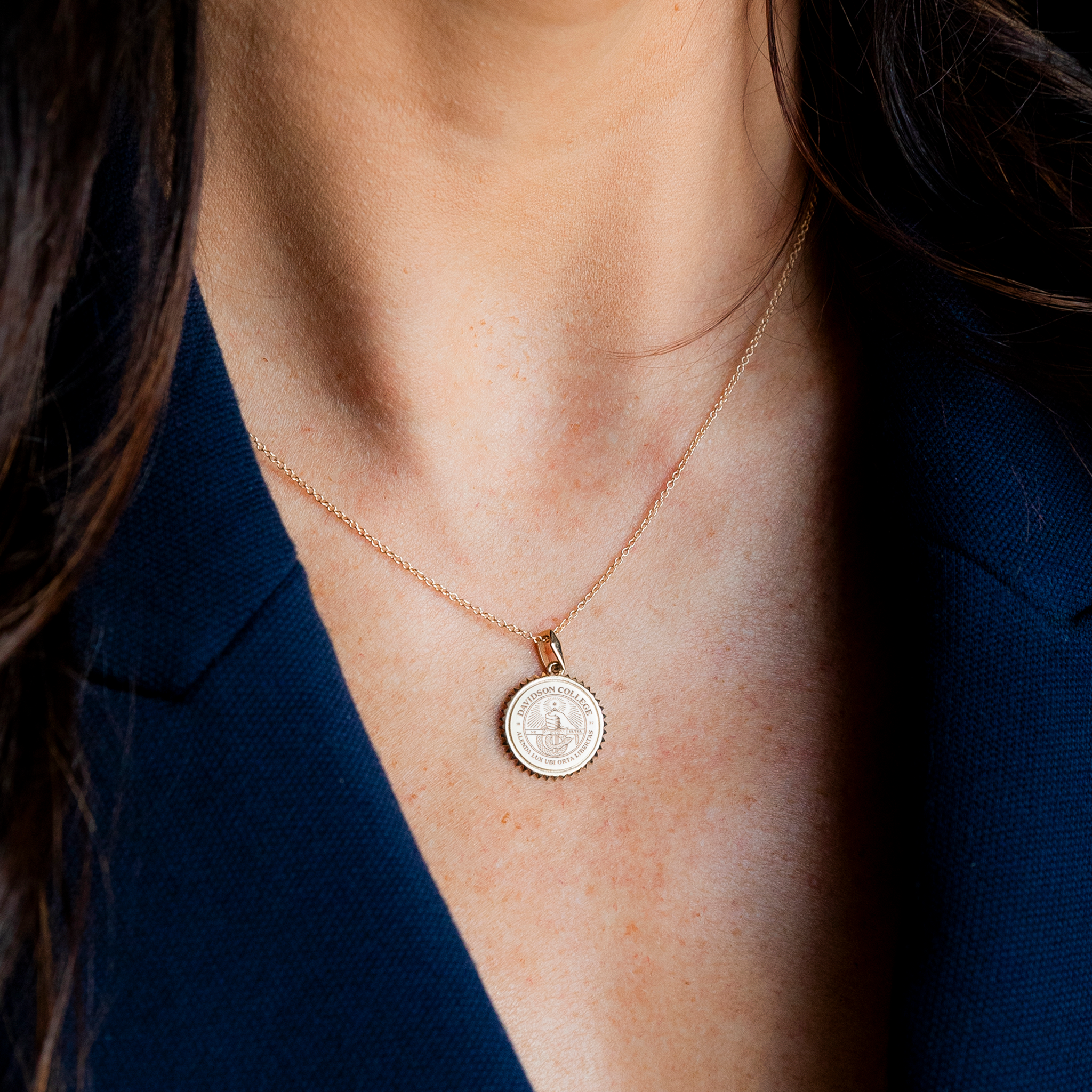 Davidson Seal Sunburst Pendant