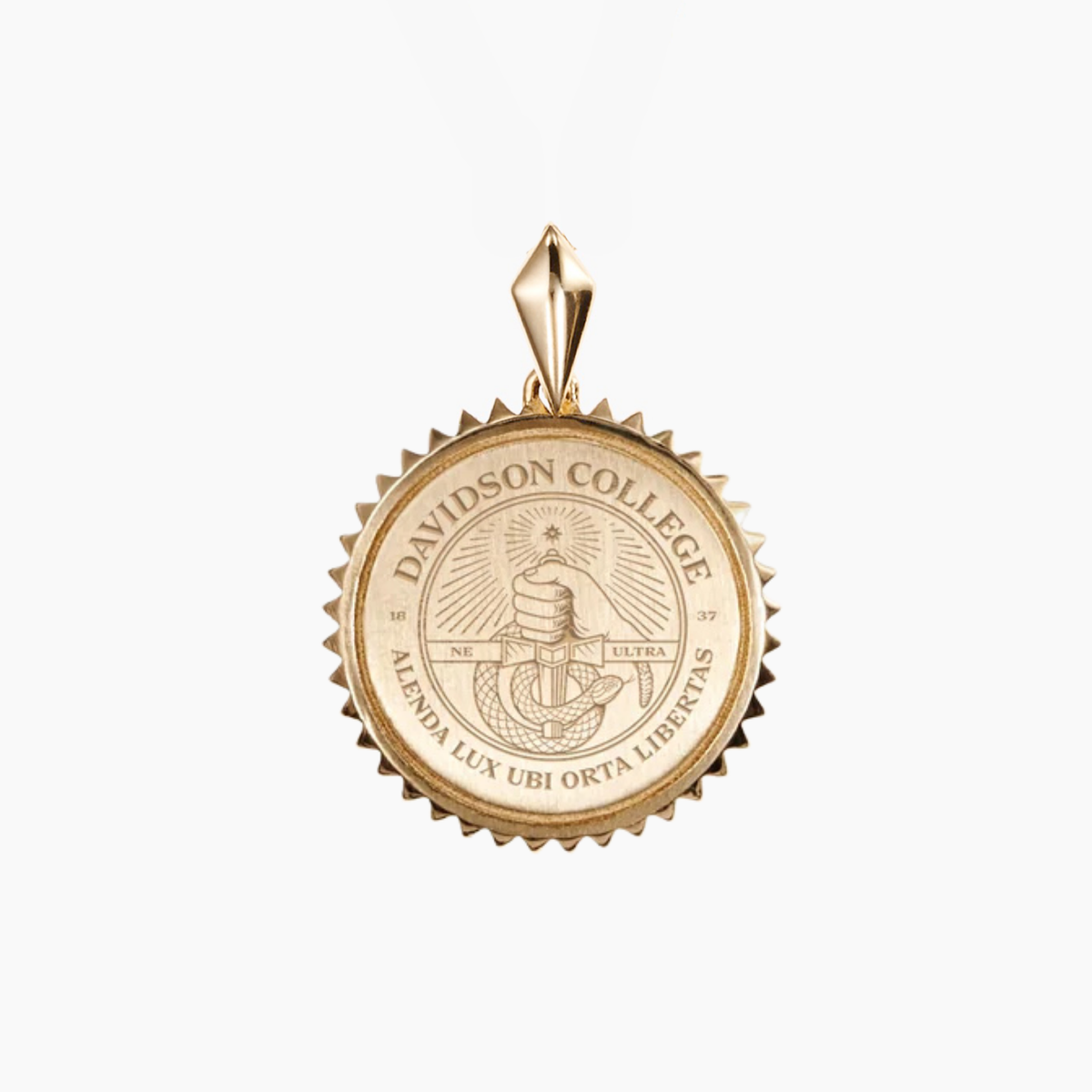 Davidson Seal Sunburst Pendant