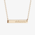 Delaware Horizontal Bar Necklace