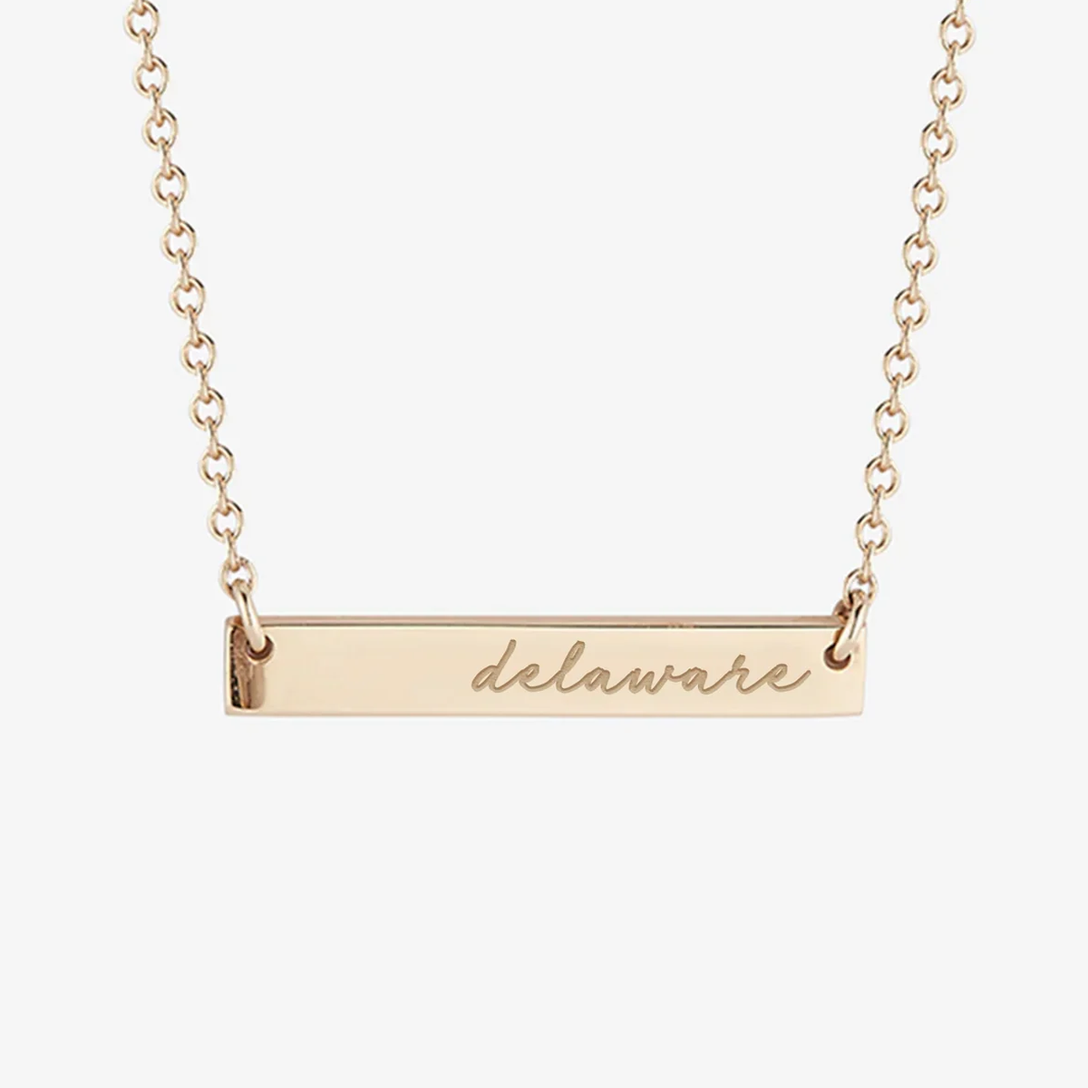 Delaware Horizontal Bar Necklace