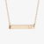 Delta Gamma Horizontal Bar Necklace
