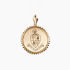 Delta Delta Delta Sunburst Crest Pendant