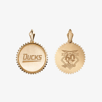 Oregon Softball 60th Anniversary Sunburst Pendant