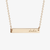 Duke Horizontal Bar Necklace