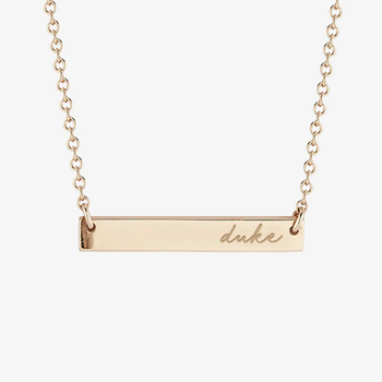 Duke Horizontal Bar Necklace