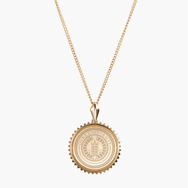 Duke Seal Sunburst Pendant