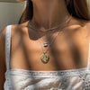 UVA Florentine Pendant on figure