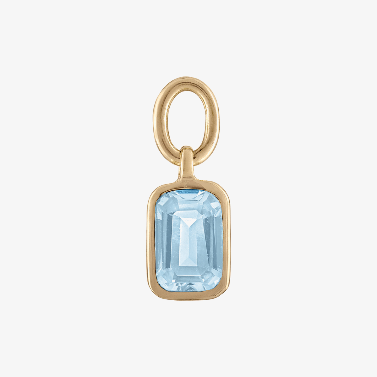 Aquamarine Earring Charm