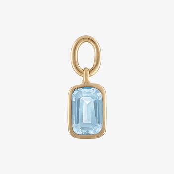 Aquamarine Earring Charm