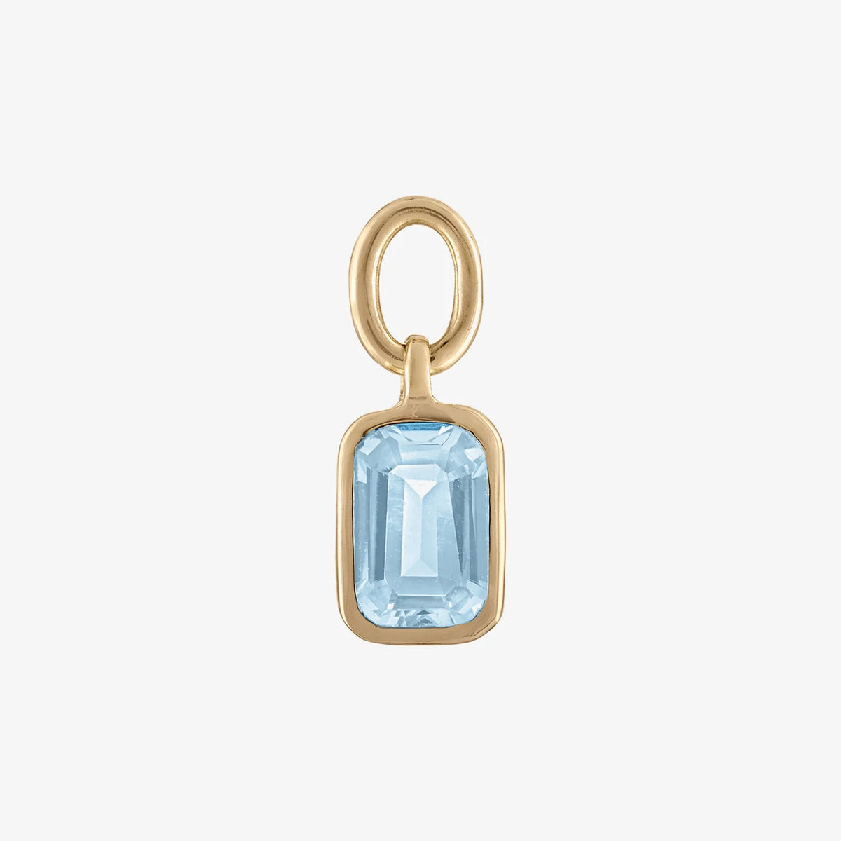 Aquamarine Earring Charm