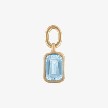 Aquamarine Earring Charm