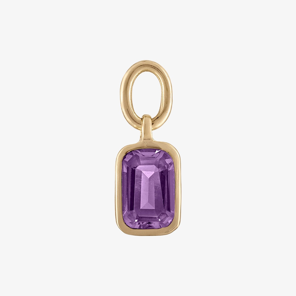 Amethyst Earring Charm