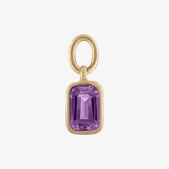 Amethyst Earring Charm