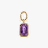 Amethyst Earring Charm