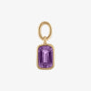 Amethyst Earring Charm