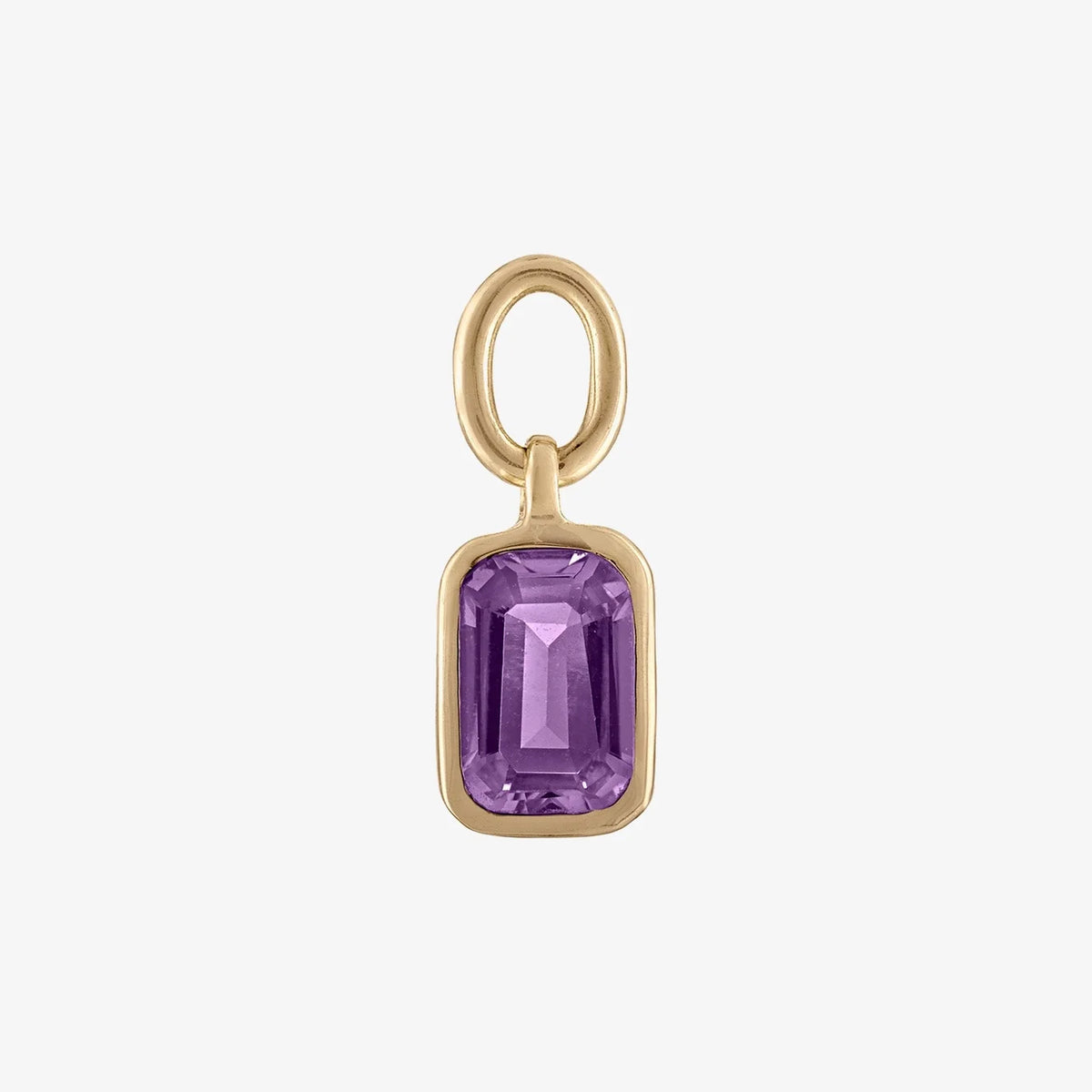 Amethyst Earring Charm