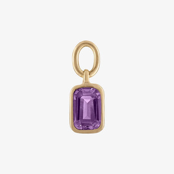 Amethyst Earring Charm