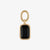 Black Onyx Earring Charm