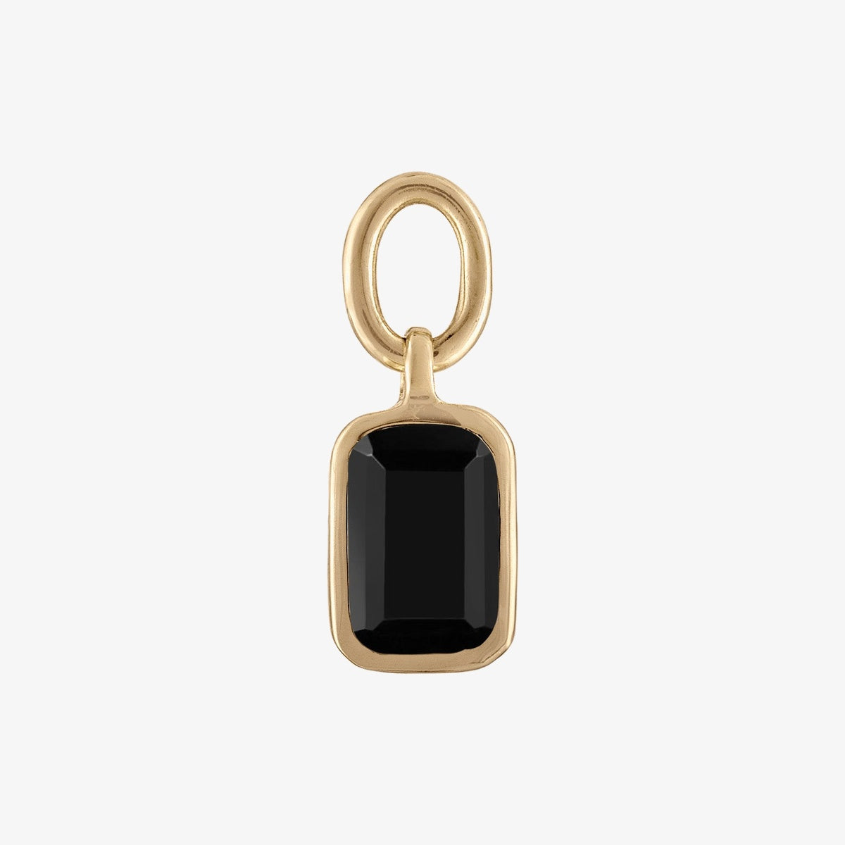Black Onyx Earring Charm