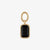 Black Onyx Earring Charm