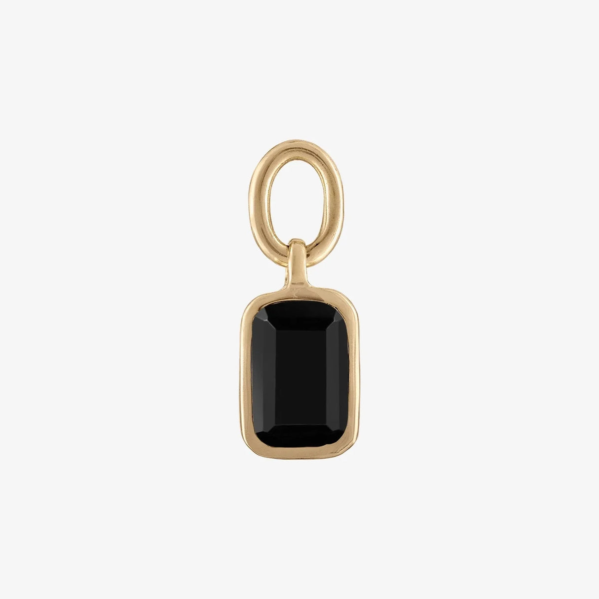 Black Onyx Earring Charm
