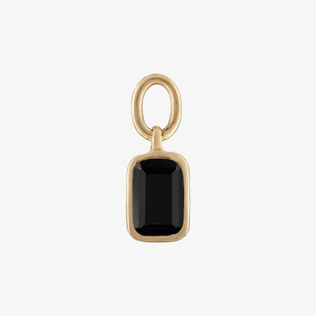 Black Onyx Earring Charm