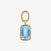 Blue Topaz Earring Charm