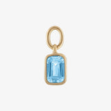 Blue Topaz Earring Charm