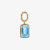 Blue Topaz Earring Charm