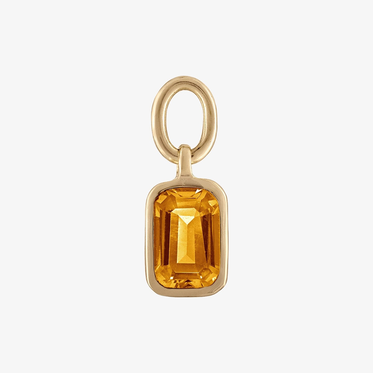 Citrine Earring Charm