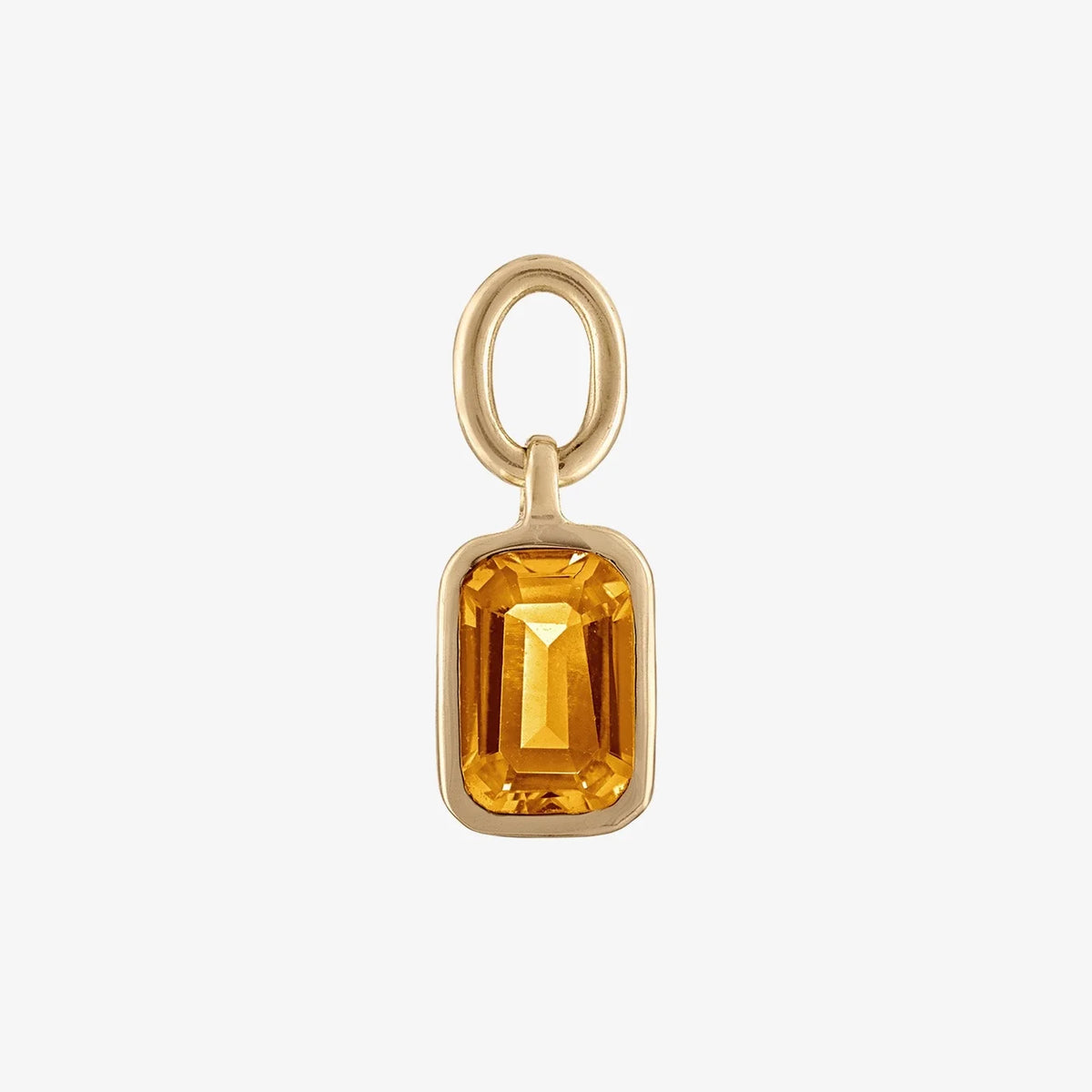 Citrine Earring Charm