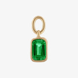Emerald Earring Charm