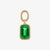 Emerald Earring Charm