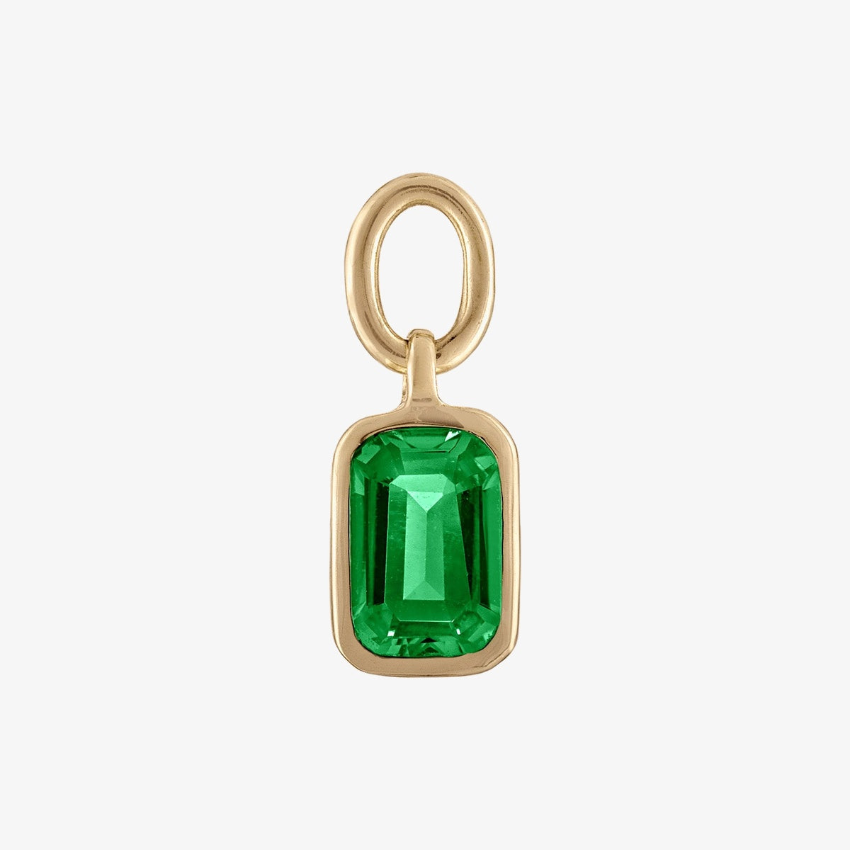 Emerald Earring Charm